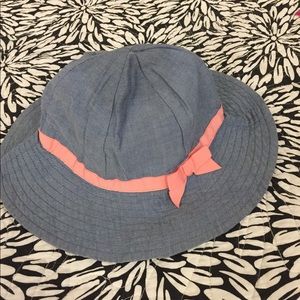 Gymboree Chambray sun hat girl 4-5T